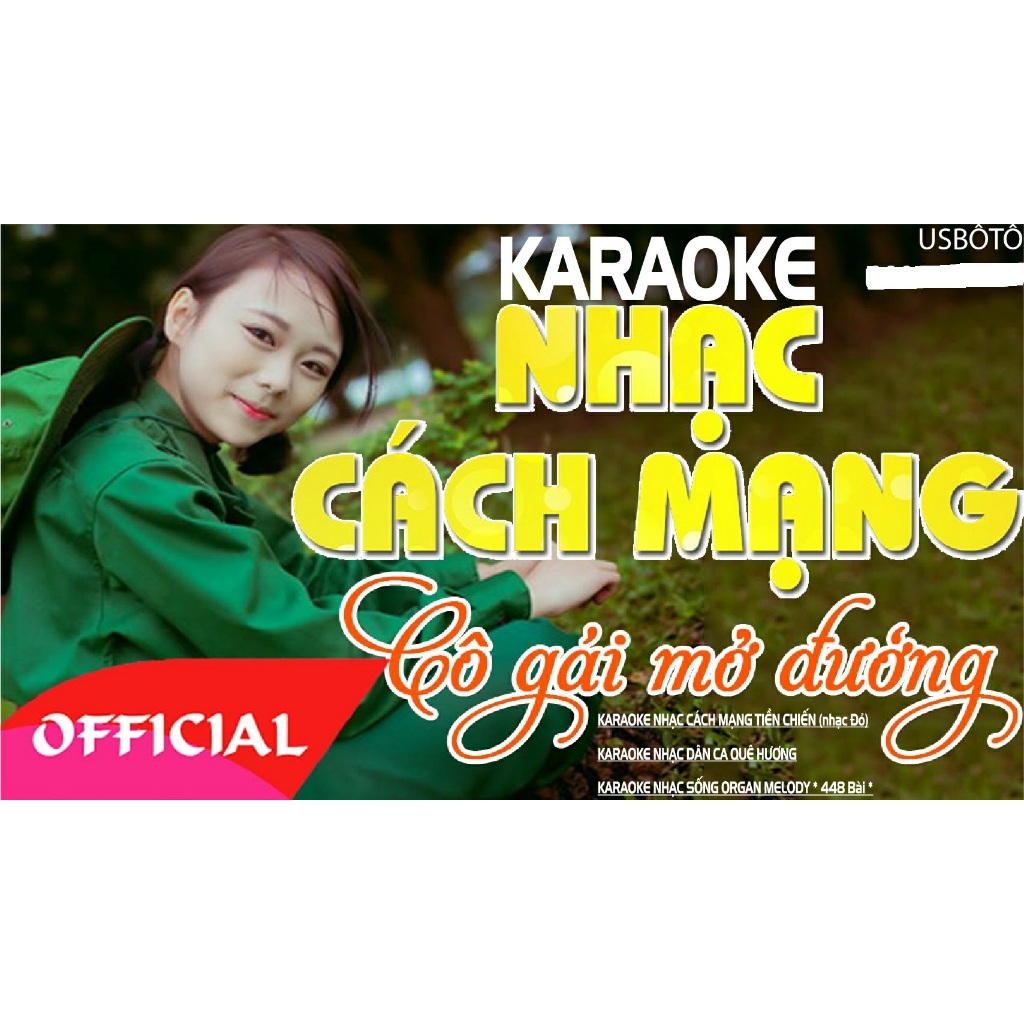 USB KARAOKE Nhạc Dân Ca Quê Hương 448 BÀI HÁT (NHẠC ĐỎ)