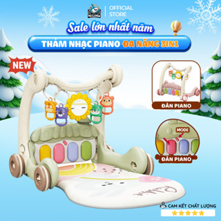  Thảm Nhạc Nằm Chơi Cho Bé Thảm Nhạc Đa Năng 3in1 Kiêm Xe Tập Đi Đàn Nhạc Cho Bé Phát Triển Toàn Diện 