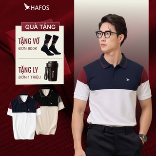  Polo nam SUMENT HAFOS chất liệu vải cá mập mới. Áo thun có cổ thiết kế đơn giản màu sắc basic 