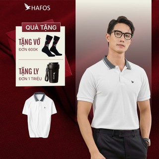    GIẢM 50%   Polo nam FONDER HAFOS chất liệu vải cá mập mới. Áo thun có cổ thiết kế viền đơn giản màu sắc thanh lị 