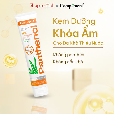 Kem Dưỡng Phục Hồi Compliment B5 Và Lô Hội Giảm Đỏ Rát, Làm Dịu Da Cháy Nắng 75ml