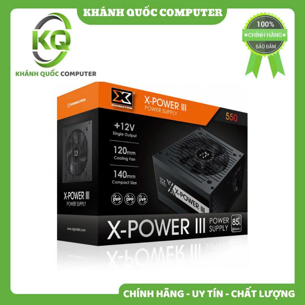 Nguồn máy tính Xigmatek X-POWER III 550 - 500W EN45983