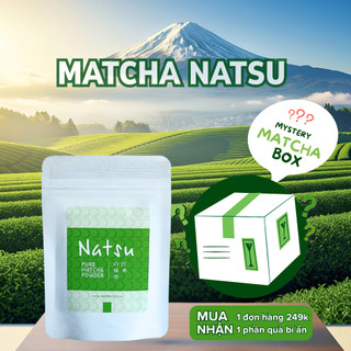  Bột Matcha Natsu Nhập Khẩu Nhật Bản Gói Nhỏ 