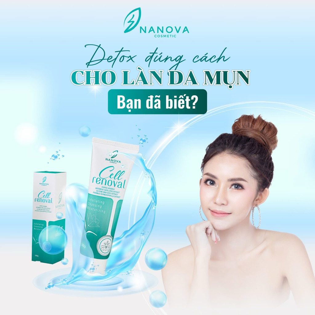 Tẩy tế bào chết làm sáng da Nanova