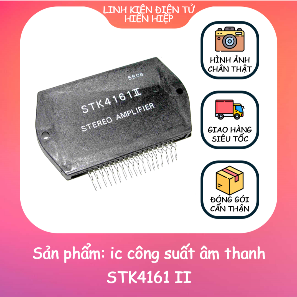 Ic công suất âm thanh STK 4161 II