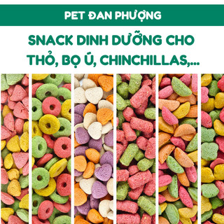 100g Snack Trái Cây Cho Thỏ, Hamsters, Bọ Ú - Thỏ Đan Phượng
