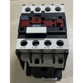 (CNC) Contactor 3pha CJX2 - 2510 1NO/1NC điện áp cuộn hút điều khiển 380-220-110-48-36-24