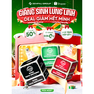  Mua 2 hộp TẶNG BÀN CHẢI ĐIỆN | Bột Trắng răng Royal Teeth Whitening Zenpali. 