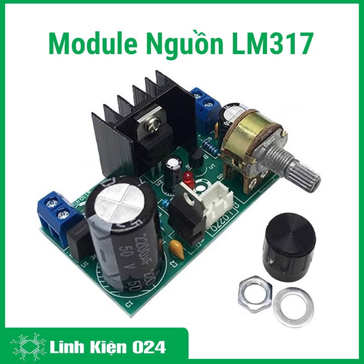 Module Nguồn LM317 1.25V-27V 1.5A