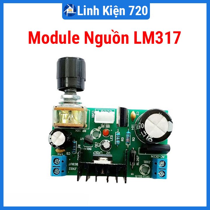 Module nguồn LM317 1.25V-27V 1.5A