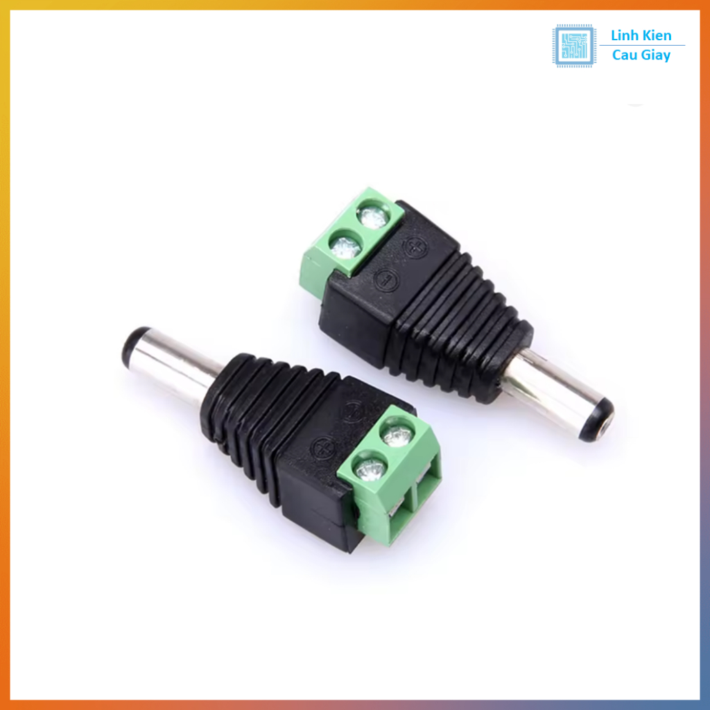 Jack Nối DC5.5x2.5MM Đầu Đực