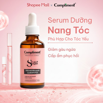 Serum Da Đầu Compliment Phục Hồi Dưỡng Ẩm Sâu, Làm Dịu, Bảo Vệ Chân Tóc Khỏe 50ml