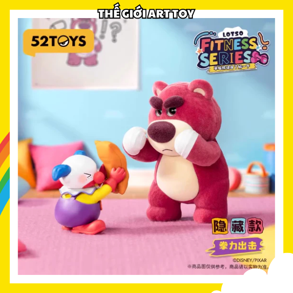 (Order) Mô hình Lotso Fitness Series Chính Hãng 52Toys - Tùy Chọn Mẫu