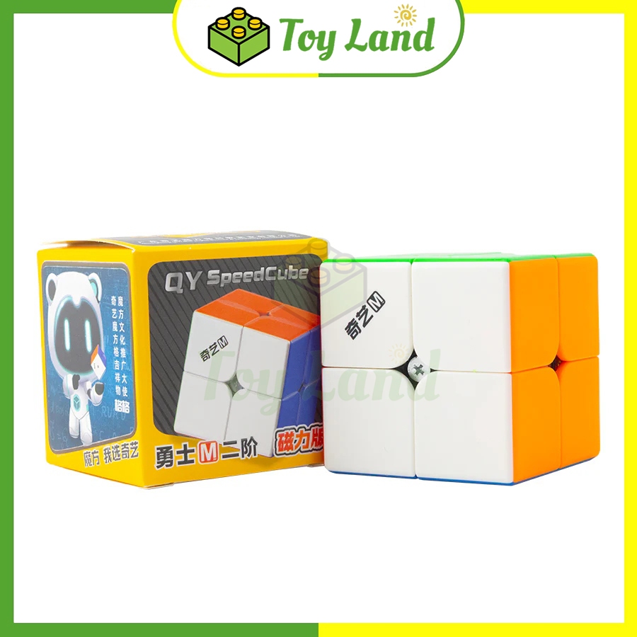 [QiYi] Rubik 2x2 QiYi Warrior M Pro 2025 Stickerless Rubic 2x2x2 Có Nam Châm Đồ Chơi Trí Tuệ Trẻ Em