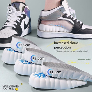 Lót giày tăng chiều cao có đệm khí cả bàn & nửa bàn cao cấp lót giày hỗ trợ chiều cao