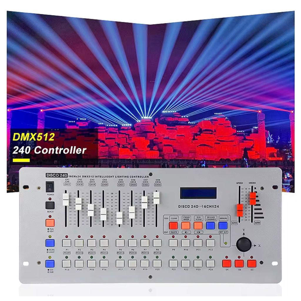 bàn điều khiển ánh sáng DMX-240 pro XF-002