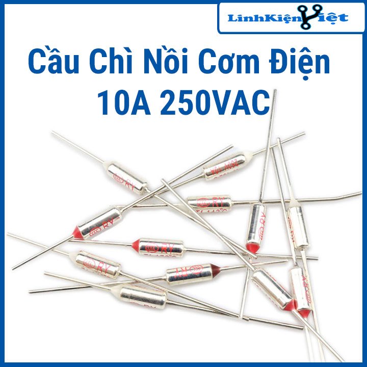 Cầu Chì Nồi Cơm Điện 10A 250VAC 185 Độ