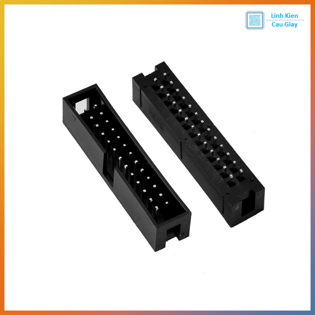 Đầu IDE Đực thẳng 2.54mm nhiều chân 6–60P