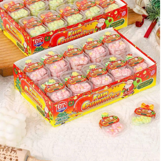 Lốc 60 Vỉ Kẹo Dẻo Mắt Mix Răng Halloween - Bánh Kẹo Halloween Cho Bé