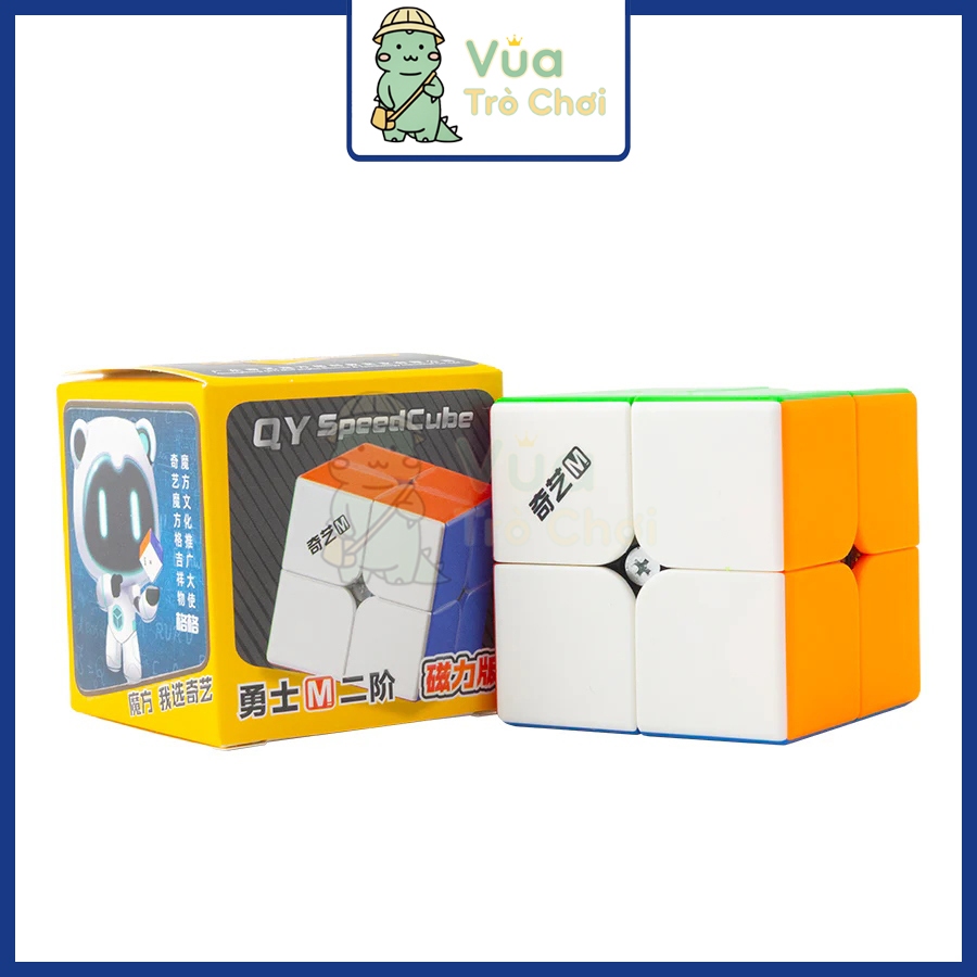 [QiYi] Rubik 2x2 QiYi Warrior M Pro 2025 Stickerless Rubic 2x2x2 Có Nam Châm Đồ Chơi Trí Tuệ Trẻ Em