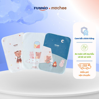 Lót chống thấm 4D Mochee, chất liệu cotton mềm mại, an toàn cho bé