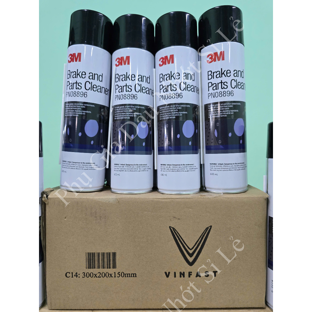 [Chính hãng] Dung Dịch Vệ Sinh Phanh 3M PN08896 – Brake & Parts Cleaner – Chai 600ml