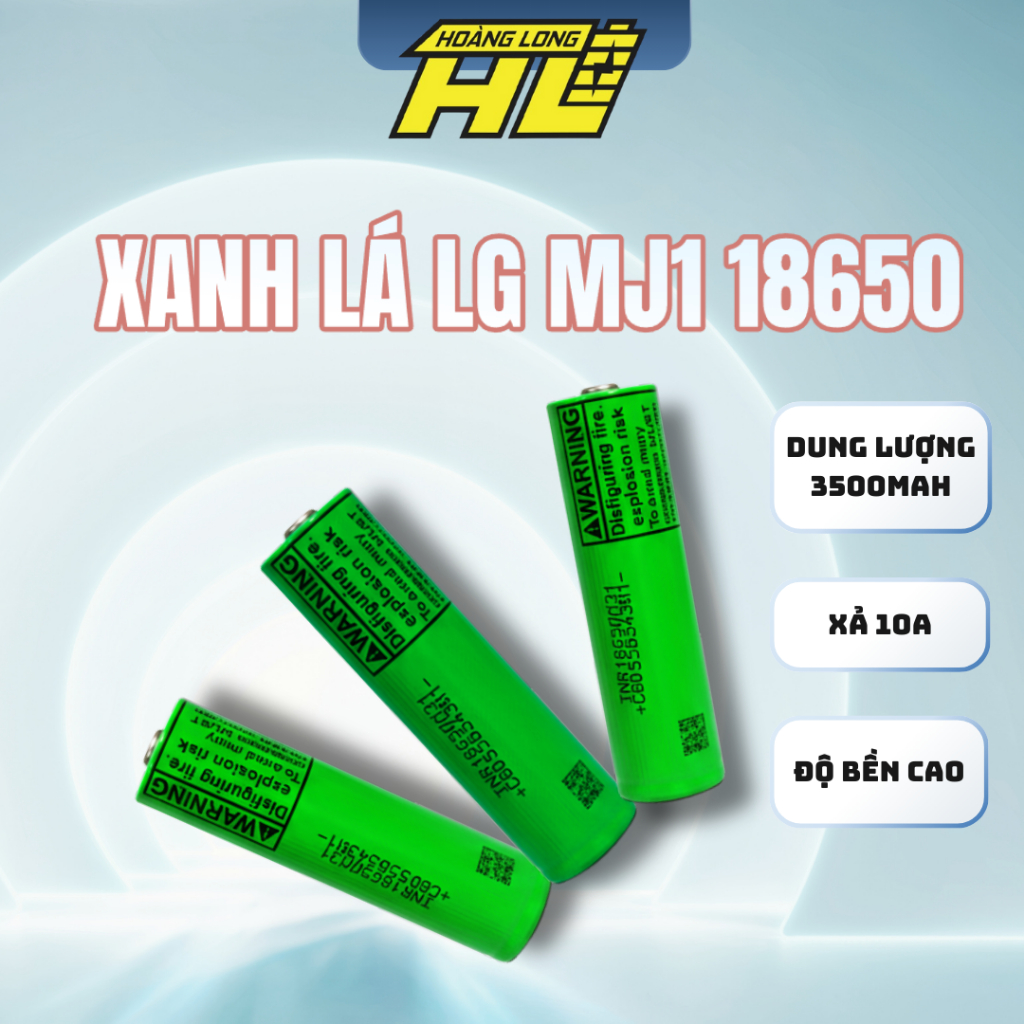 Màu xanh lá LG MJ1 18650 Dung lượng cao