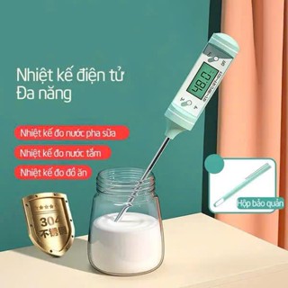 Nhiệt Kế Điện Tử Đa Năng Misuta – Đo Nhiệt Độ Sữa, Nước, Thức Ăn Cho Bé Nhanh Chóng, Chính Xác