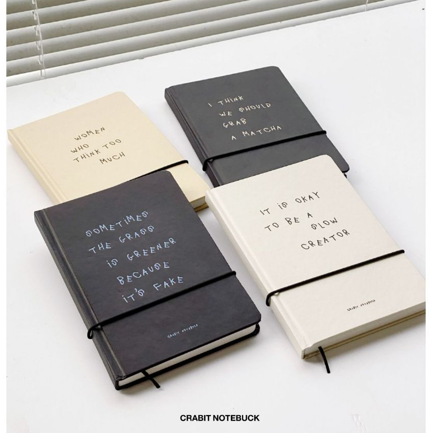 Sổ Tay A5 CRABIT A Few Note Ruột Dot Grid Kẻ Ngang Giấy 130gsm ghi chép, scrapbook, bullet journal