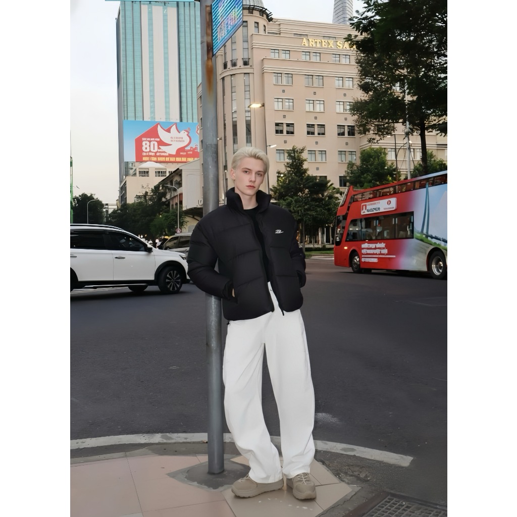 The Bad God Áo Phao LUNAIR Bông Dày Dặn Ấm Áp Thoải Mái Phù Hợp Ngày Lạnh 3 Size M L XL Thiết Kế Đơn Giản Tinh Tế | BigBuy360 - bigbuy360.vn