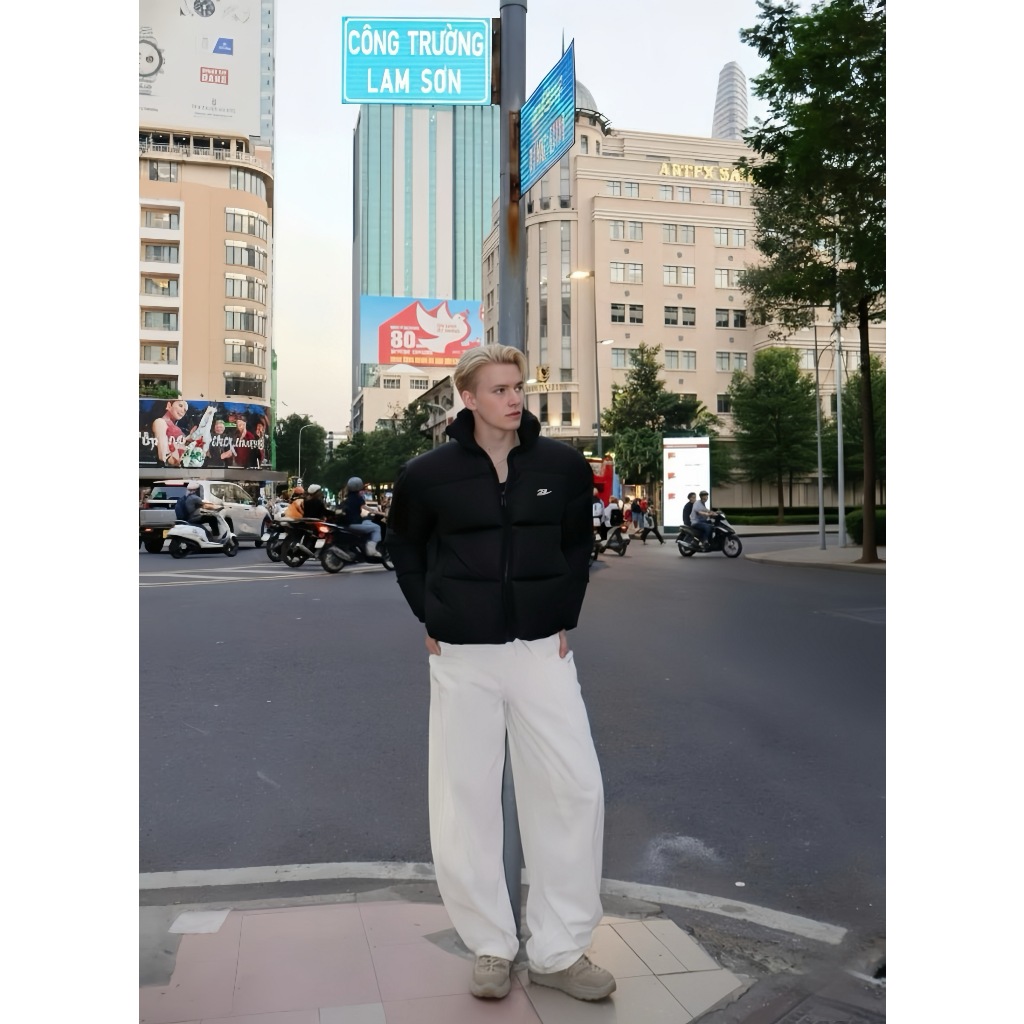 The Bad God Áo Phao LUNAIR Bông Dày Dặn Ấm Áp Thoải Mái Phù Hợp Ngày Lạnh 3 Size M L XL Thiết Kế Đơn Giản Tinh Tế | BigBuy360 - bigbuy360.vn