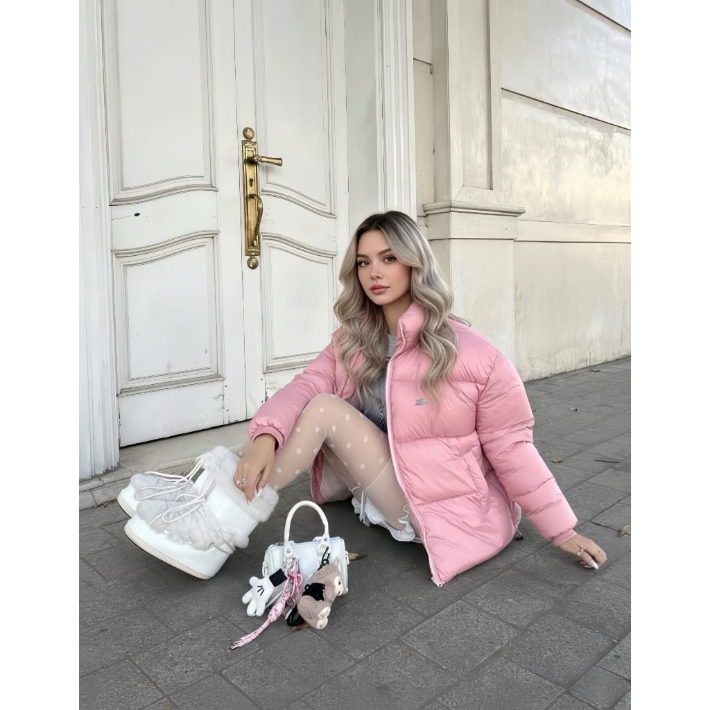 The Bad God Áo Phao LUNAIR Bông Dày Dặn Ấm Áp Thoải Mái Phù Hợp Ngày Lạnh 3 Size M L XL Thiết Kế Đơn Giản Tinh Tế | BigBuy360 - bigbuy360.vn