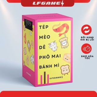  Bộ bài Board Game TÉP MÈO DÊ PHÔ MAI BÁNH MÌ TACO GOAT CHEESE tiếng Việt 