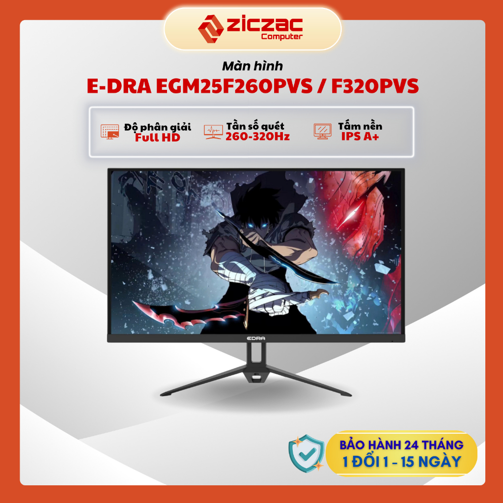[Hỏa tốc] Màn hình Edra 25 inch 260Hz 320Hz chuyên game Full HD Fast IPS 1ms - Chính hãng