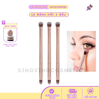  Cọ đánh mắt 2 đầu cọ trang điểm đánh phấn mắt 2 đầu trang điểm makeup không nhoè tiện dụng 