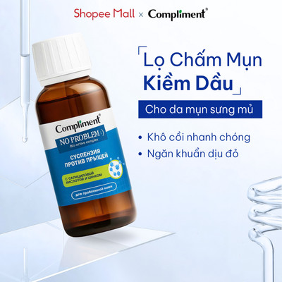 Gel Chấm Mụn Complimen Salicylic Acid & Kẽm - Giảm Đỏ, Mụn Ẩn, Kiềm Dầu, Ngừa Thâm Sẹo 30ml