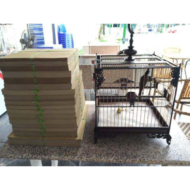 Giấy lót lồng chim chào mào giấy lót lồng chim vuông đủ loại kích cỡ lồng vuông,sing,thái 1kg