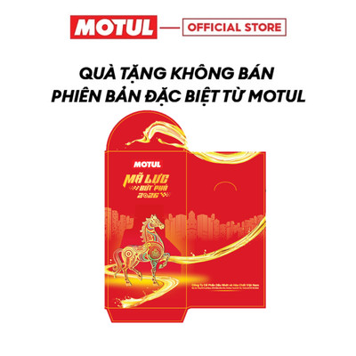 [QUÀ TẶNG KHÔNG BÁN] Bao lì xì Tết Khi mua Dầu nhớt Motul- MÃ LỰC BỨT PHÁ