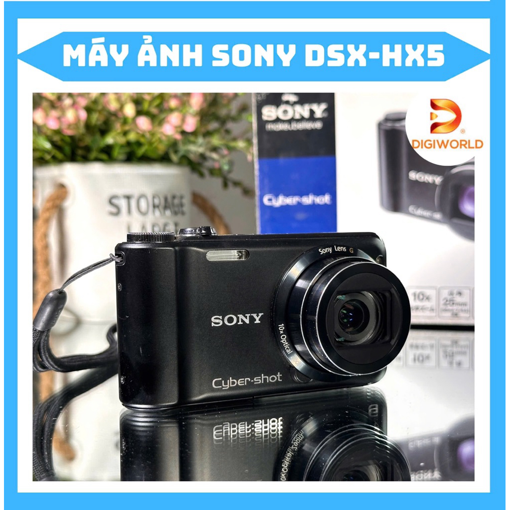 Máy ảnh KTS Sony DSC-HX5 . 10.2 Megapixel ( Máy FullBox )