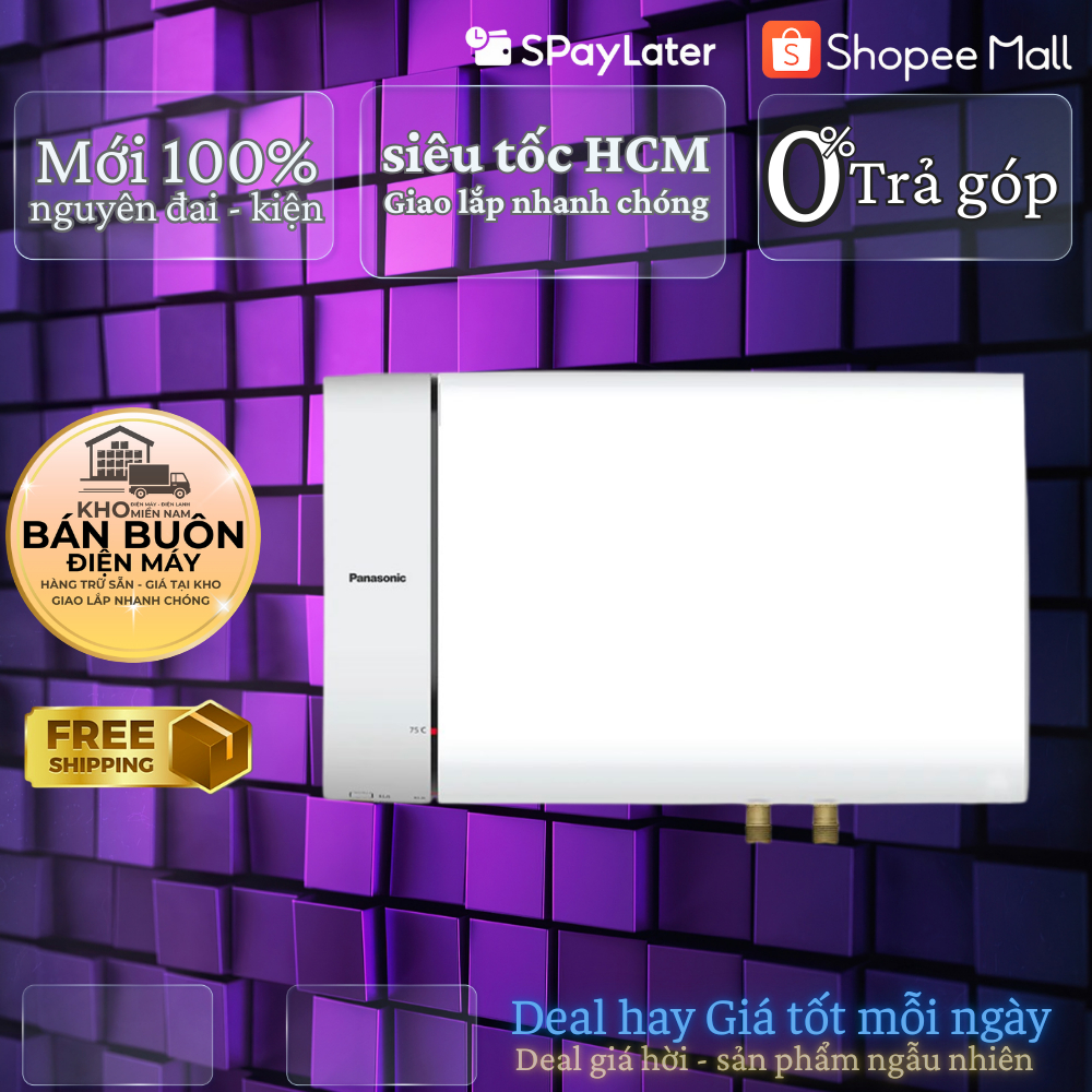 DH-20HBMVW máy nước nóng (bình nước nóng) gián tiếp Panasonic 20 lít DH-20HBMVW