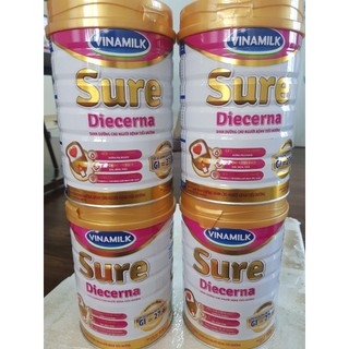 sữa bột Sure diecerna 900g date mới 2028
