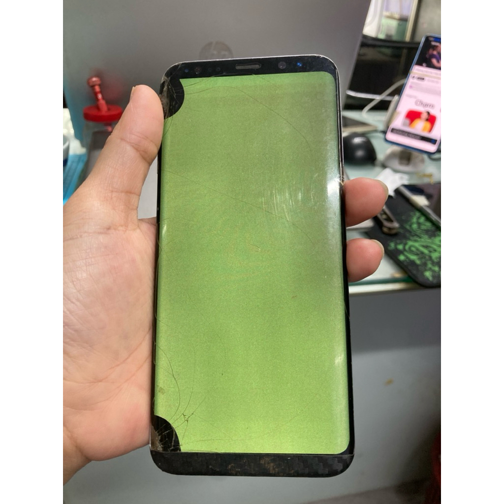 xác điện thoại samsung s8 plus bản việt hư màn hình