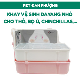 Khay Vệ Sinh Dayang sz Nhỡ Dành Cho Thỏ, Chuột lang, Chim, Chinchillass,...