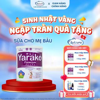 Sữa Mẹ Bầu YARAKO PREMIUM MOM – Dinh Dưỡng Vượt Trội Cho Phụ Nữ Mang Thai và Cho Con Bú