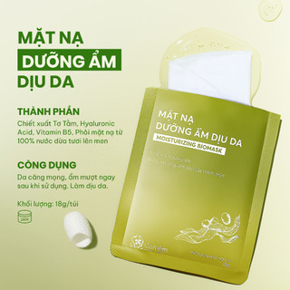 Combo 10 Miếng Mặt Nạ Thạch Dừa Dưỡng Da Cỏ Mềm