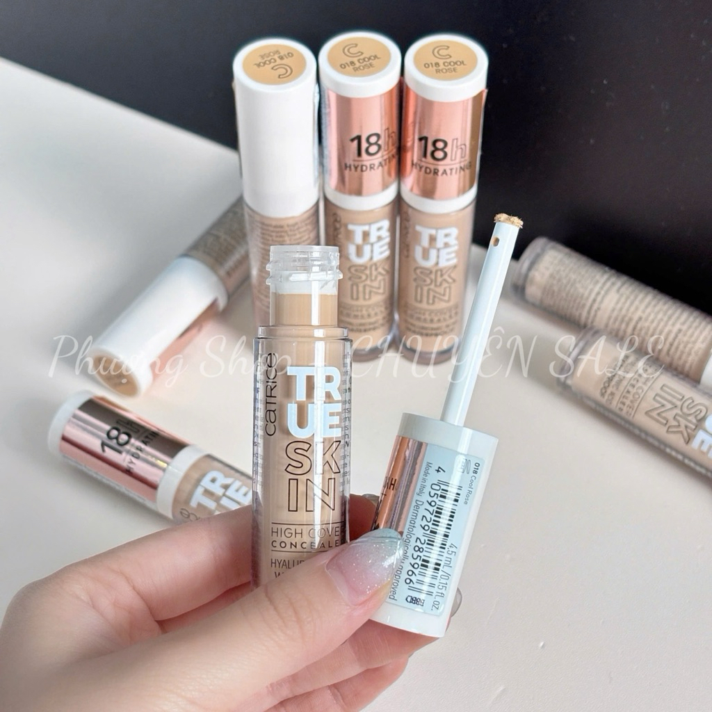 Kem che khuyết điểm Catrice True Skin High Cover Concealer lỗi đầu cọ – thanh lý chất chuẩn xịn mịn 