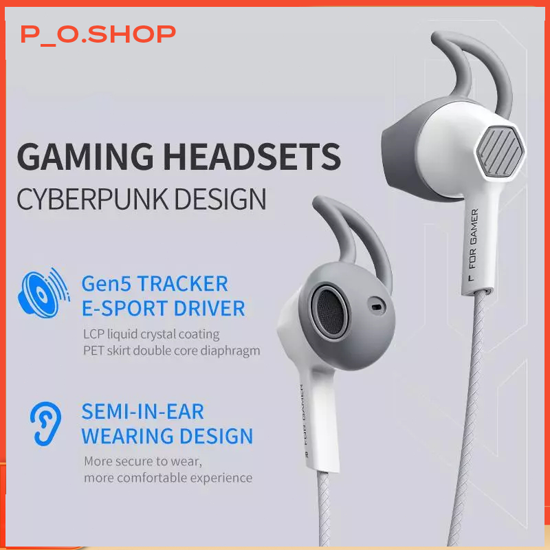 【🔥Rẻ】Tai nghe chơi game Plextone G27 trang bị màn loa kép, dây chống đứt & chống rối