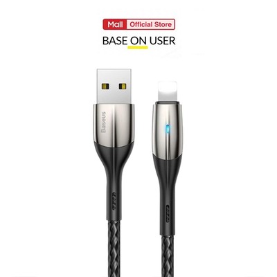 Combo 2 cáp sạc nhanh Baseus Horizontal PD12W USB dành cho ip6/7/8/9/10 dây dù siêu bền dài 1m