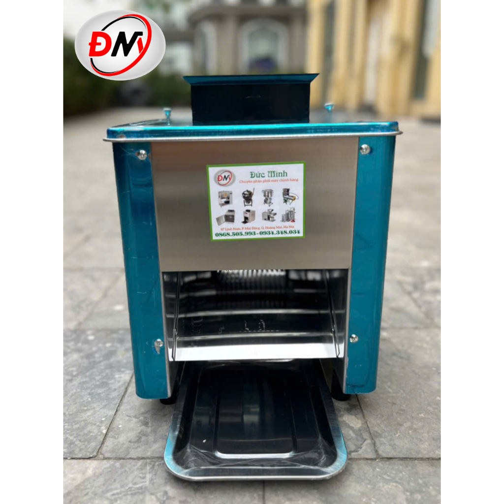 Máy tự động thái lát thịt tươi như cắt thái thịt bò, thịt heo, thịt trâu, dê, ...