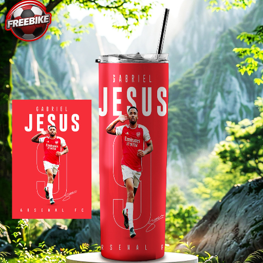 LY GIỮ NHIỆT CAO CẤP IN HÌNH GABRIEL JESUS